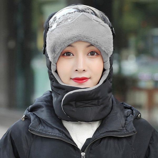 winter thermal trooper trapper hat with windproof glasses usb rechargerable outdoor hiking cycling fleece ski ear flaps hats, Black;white
winter thermal trooper trapper hat with windproof glasses usb rechargerable outdoor hiking cycling fleece ski ear flaps hats, Black;white
