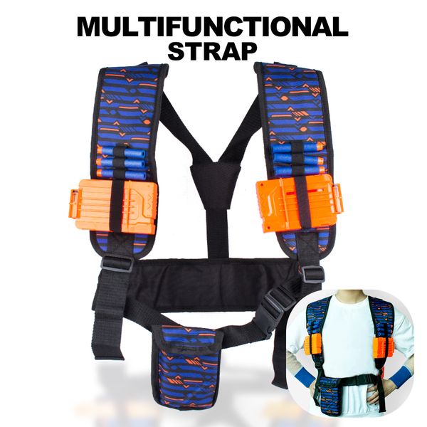 Multi-function Adjustable Storage Bag Suit Set Clip Bullets for Nerf ELITE Magazine Tactical Equipment Toy Gun Bullets Pocket
Multi-function Adjustable Storage Bag Suit Set Clip Bullets for Nerf ELITE Magazine Tactical Equipment Toy Gun Bullets Pocket