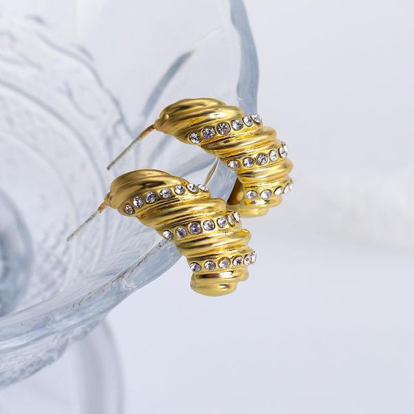 hoop & huggie amorcome gold silver color metal rhinestone earrings for women geometric c -shaped small twisted jewelry 2021, Golden;silver
hoop & huggie amorcome gold silver color metal rhinestone earrings for women geometric c -shaped small twisted jewelry 2021, Golden;silver