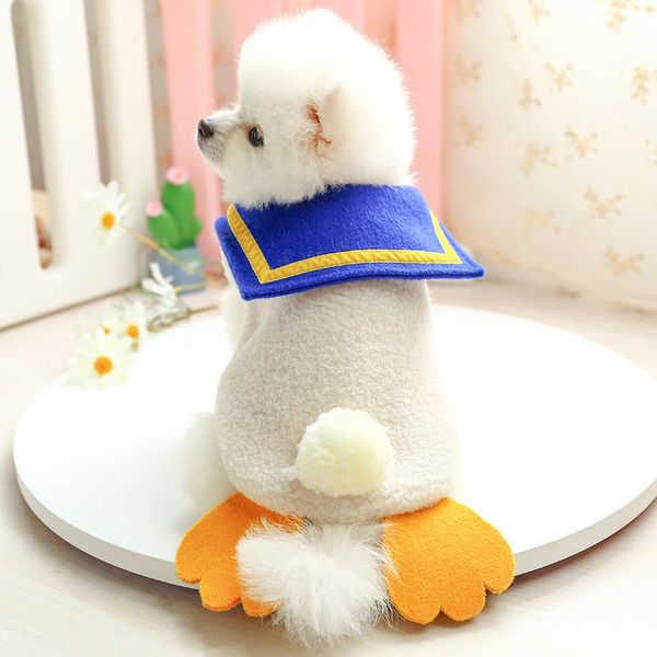 dog apparel blue collar cute duck halloween costumes with lining pet jacket coat winter autumn outfit supplies animal drop
dog apparel blue collar cute duck halloween costumes with lining pet jacket coat winter autumn outfit supplies animal drop