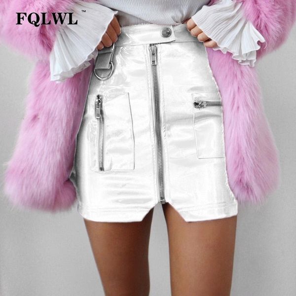 fqlwl pink zipper pocket pvc pu leather skirt women high waist bodycon shorts mini female club summer pencil skirts mx190731, Black
fqlwl pink zipper pocket pvc pu leather skirt women high waist bodycon shorts mini female club summer pencil skirts mx190731, Black