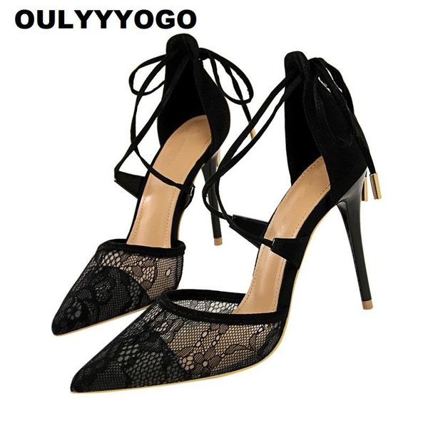 dress shoes oulyyyogo summer high heels women's shallow mouth pointed toe lace cross strap female sandals d'orsay 7 colors, Black
dress shoes oulyyyogo summer high heels women's shallow mouth pointed toe lace cross strap female sandals d'orsay 7 colors, Black