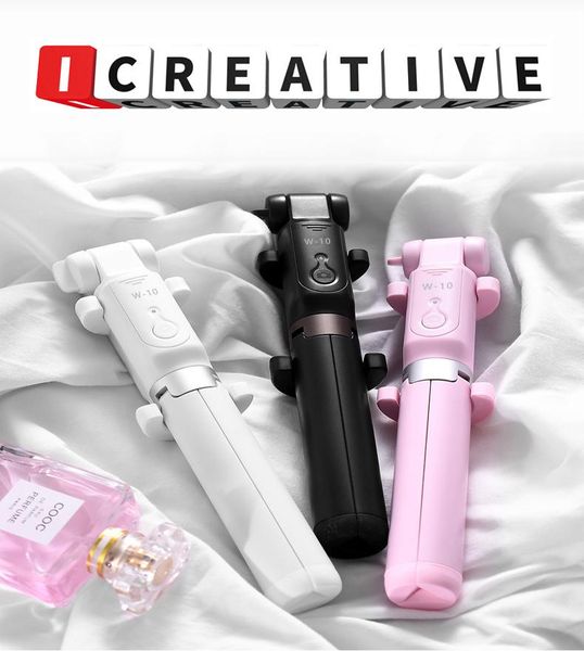 selfie monopods icreative bluetooth-compatible phone stick aluminum alloy mini mobile bracket with tripod rod
selfie monopods icreative bluetooth-compatible phone stick aluminum alloy mini mobile bracket with tripod rod
