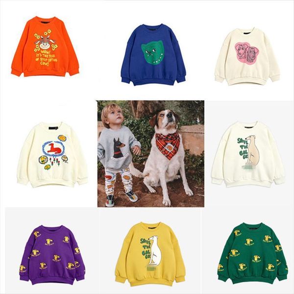 spring mini brand kids sweatshirt dog cartoon long sleeve t shirts boys girls casual tee children baby clothes, Blue
spring mini brand kids sweatshirt dog cartoon long sleeve t shirts boys girls casual tee children baby clothes, Blue