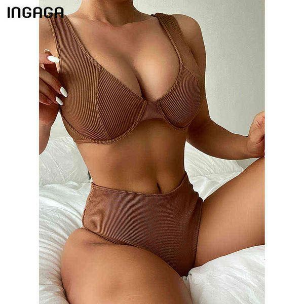 swimsuit ingaga high waist bikini push up women's swimsuit ribbed swimwear brown bathing suit brazilian biquini beachwear new, White;black
swimsuit ingaga high waist bikini push up women's swimsuit ribbed swimwear brown bathing suit brazilian biquini beachwear new, White;black
