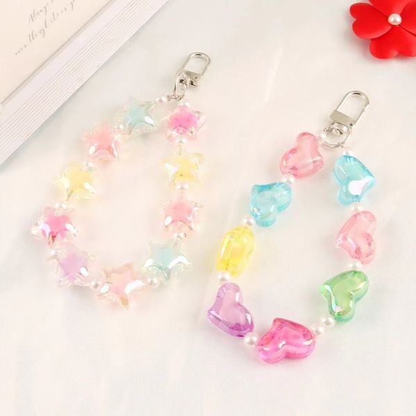 creative transparent heart keychain sweet candy color star heart key ring for women girl bag car airpods pendant charm key chain, Slivery;golden
creative transparent heart keychain sweet candy color star heart key ring for women girl bag car airpods pendant charm key chain, Slivery;golden