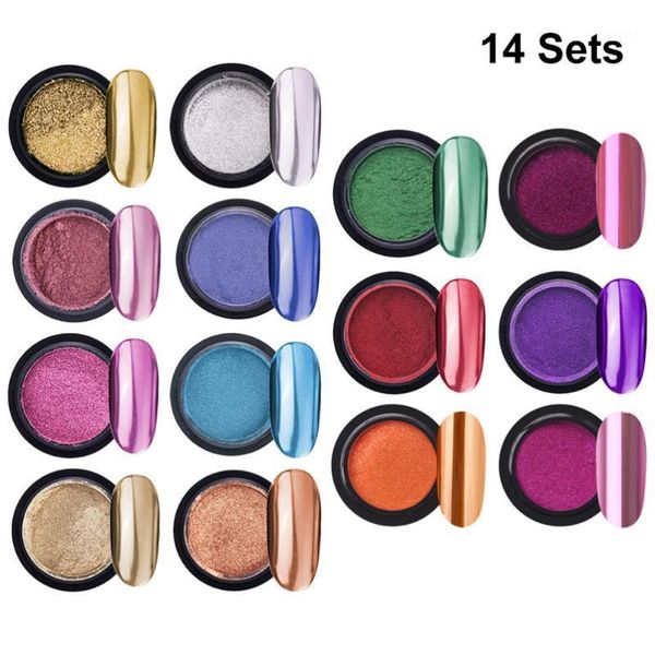 sets nail powder metallic art mirror effect manicure pigment with sticks1, Silver;gold
sets nail powder metallic art mirror effect manicure pigment with sticks1, Silver;gold