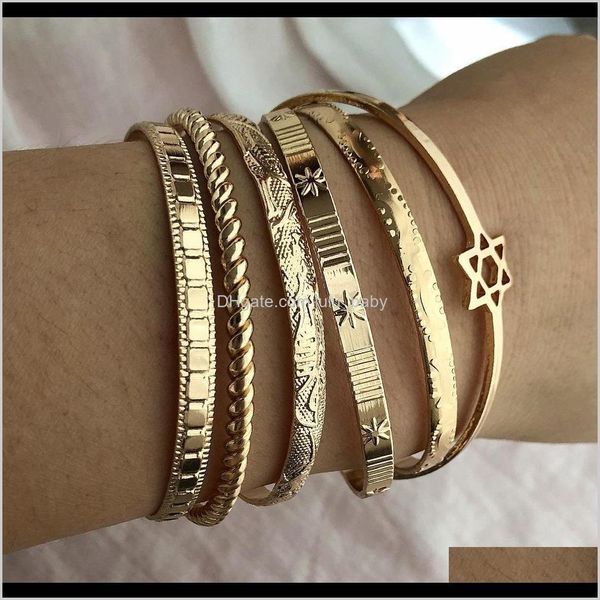 charm bracelets jewelry drop delivery 2021 golden lettering open bracelet small accessories fading no allergy nqzof, Golden;silver
charm bracelets jewelry drop delivery 2021 golden lettering open bracelet small accessories fading no allergy nqzof, Golden;silver
