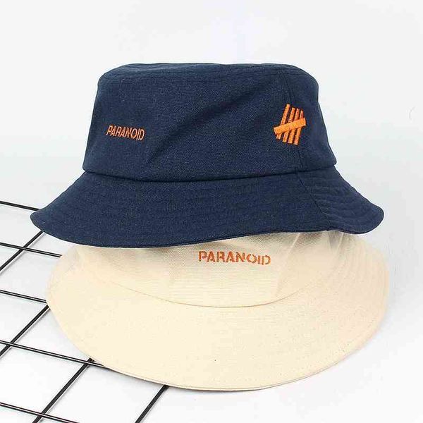 paranoid letter embroidery fisherman hat fashion hip-hop mens bucket hat couple sun protection trend panama bob cap, Blue;gray
paranoid letter embroidery fisherman hat fashion hip-hop mens bucket hat couple sun protection trend panama bob cap, Blue;gray