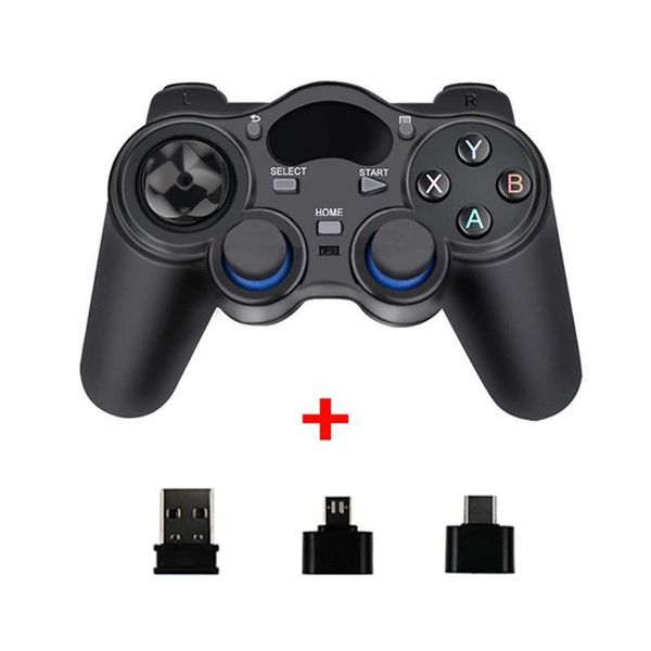 universal 2.4g wireless gamepad controller with nano receiver gaming joystick for android tablet phone pc tv game controllers & joysticks
universal 2.4g wireless gamepad controller with nano receiver gaming joystick for android tablet phone pc tv game controllers & joysticks