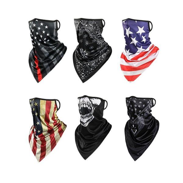 6pcs printed hiking scarves breathable quick-dry triangle us stars skull black cycling caps & masks
6pcs printed hiking scarves breathable quick-dry triangle us stars skull black cycling caps & masks
