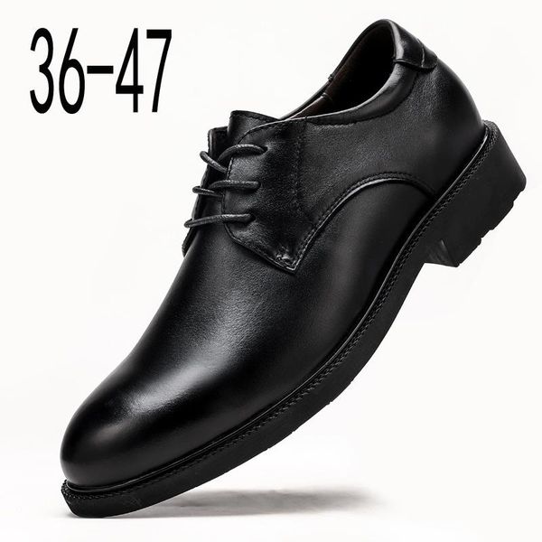 men's shoes four seasons invisible increase leather business suits british workplace haircut tooling designer shoe dress, Black
men's shoes four seasons invisible increase leather business suits british workplace haircut tooling designer shoe dress, Black