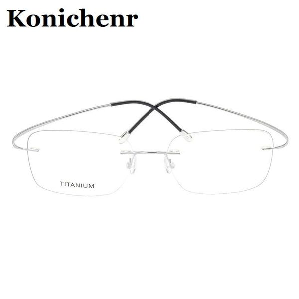 konichenr titanium rimless glasses frame men 2021 women prescription square eyeglasses frames myopia optical korean eyewear fashion sunglass, Black
konichenr titanium rimless glasses frame men 2021 women prescription square eyeglasses frames myopia optical korean eyewear fashion sunglass, Black