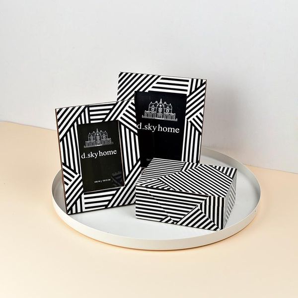 frames creative geometric black and white line cow bone po frame modern jewelry box bedroom soft ornament decoration
frames creative geometric black and white line cow bone po frame modern jewelry box bedroom soft ornament decoration