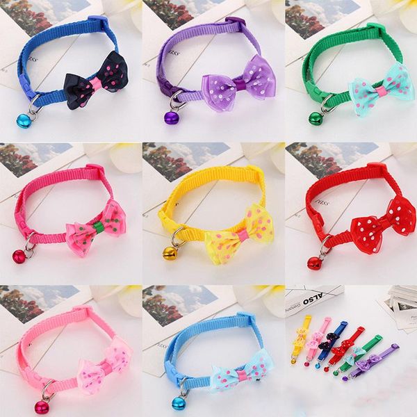 dog collars & leashes carrywon adjustable polyester pet with bowknot bells charm necklace collar for little dogs cat supplies
dog collars & leashes carrywon adjustable polyester pet with bowknot bells charm necklace collar for little dogs cat supplies