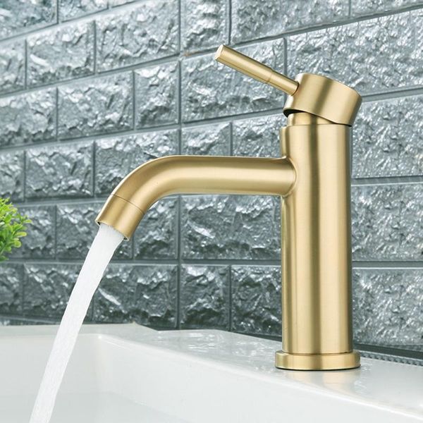 basin faucets bathroom sink faucet mixer single handle and cold bath deck vessel brushed gold taps torneira lavatorio
basin faucets bathroom sink faucet mixer single handle and cold bath deck vessel brushed gold taps torneira lavatorio