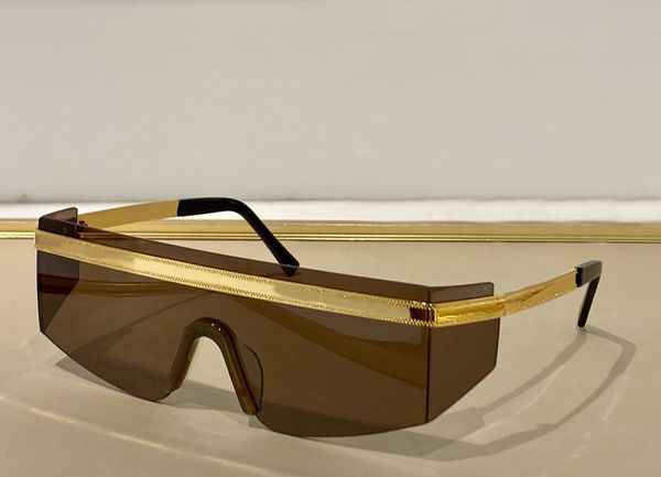 rimless sheild sunglasses for men women gold/brown lenses 2208 sport pilot frameless wrap glasses fashion sunglasses uv sun shades with box, White;black
rimless sheild sunglasses for men women gold/brown lenses 2208 sport pilot frameless wrap glasses fashion sunglasses uv sun shades with box, White;black