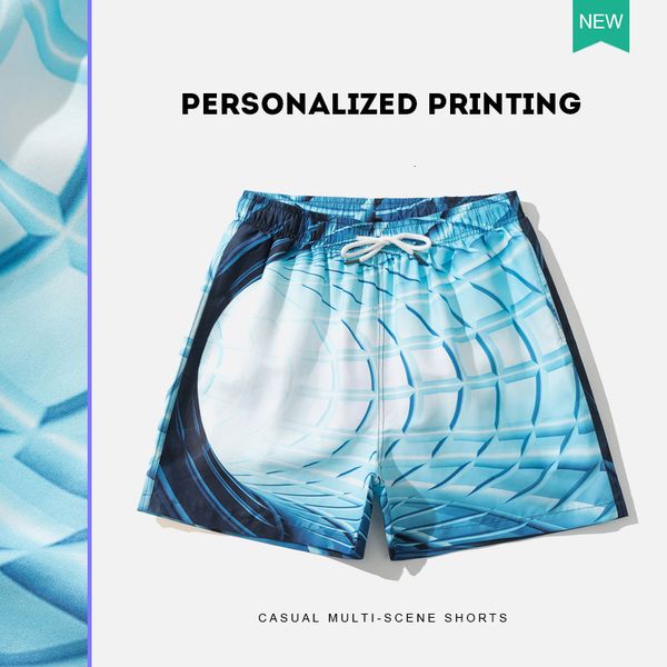 summer beach pants 3d printed loose large casual men's sports shorts, White;black
summer beach pants 3d printed loose large casual men's sports shorts, White;black