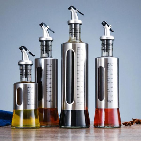 200/300/500ml oil bottle with scale leak-proof multifunctional press type glass wine sauce vinegar seasoning storage dispenser bottles & jar
200/300/500ml oil bottle with scale leak-proof multifunctional press type glass wine sauce vinegar seasoning storage dispenser bottles & jar