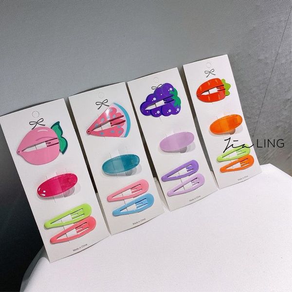hair accessories 4pcs/set korean version of the fruit series clip bb bangs girl heart, Slivery;white
hair accessories 4pcs/set korean version of the fruit series clip bb bangs girl heart, Slivery;white