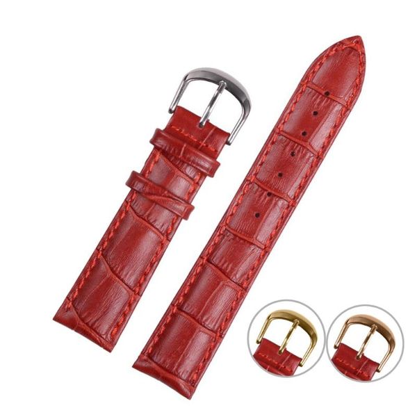 watch bands women watchband genuine cowhide croco pattern red color silver&rose gold &gold 12mm 14mm 16mm 18mm 19mm 20mm 21mm 22mm, Black;brown
watch bands women watchband genuine cowhide croco pattern red color silver&rose gold &gold 12mm 14mm 16mm 18mm 19mm 20mm 21mm 22mm, Black;brown