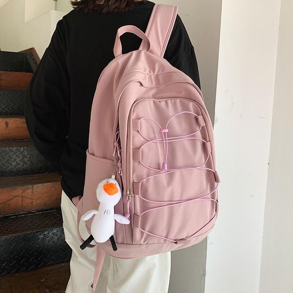 backpack hocodo fashion drawstring women female solid color school bag for teenage girl shoulder laptop
backpack hocodo fashion drawstring women female solid color school bag for teenage girl shoulder laptop