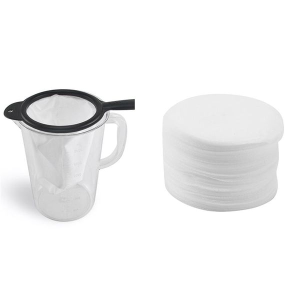 coffee filters 1x tea leaf strainer flour nut milk bag & 200x filter paper siphon pot accessories
coffee filters 1x tea leaf strainer flour nut milk bag & 200x filter paper siphon pot accessories