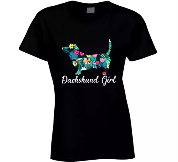 dachshund girl ladies dog tee leaves flower sausage funny cute t shirt new, White;black
dachshund girl ladies dog tee leaves flower sausage funny cute t shirt new, White;black