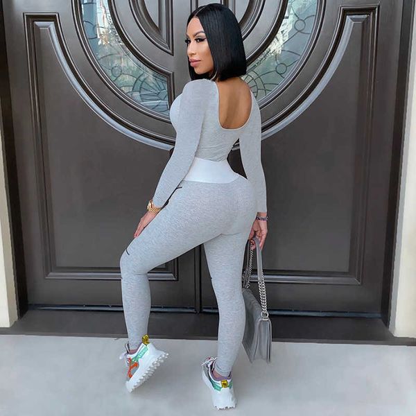 sibybo casual sporty ribbed letter women striped backless rompers womens jumpsuit 2021spring elastic slim overalls, Black;white
sibybo casual sporty ribbed letter women striped backless rompers womens jumpsuit 2021spring elastic slim overalls, Black;white
