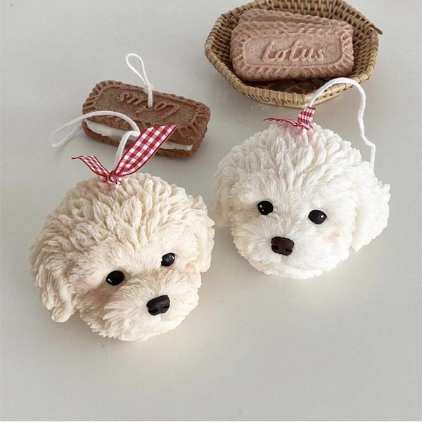 cute teddy dog candle molds heads handmade moulds plaster epoxy silicone craft tools
cute teddy dog candle molds heads handmade moulds plaster epoxy silicone craft tools