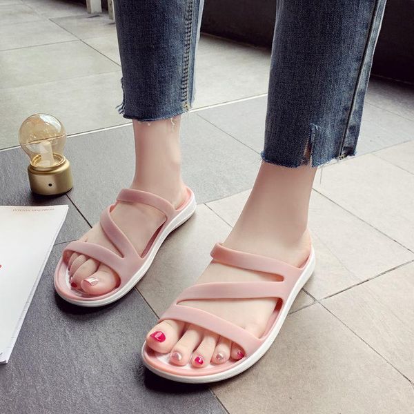 sandals 2021 summer women beach slippers female soft bottom super light non-skid jelly shoes, Black
sandals 2021 summer women beach slippers female soft bottom super light non-skid jelly shoes, Black