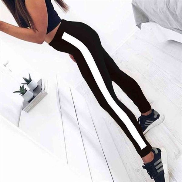 streetwear patchwork sports fitness joggers women legging high waist push up long pants striped stretch trousers, Black
streetwear patchwork sports fitness joggers women legging high waist push up long pants striped stretch trousers, Black