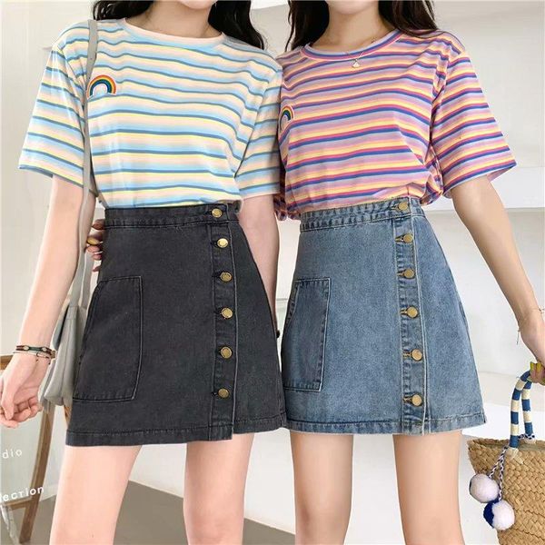 skirts plus size denim skirt female 2021 summer korean version of high waist slimming ladies mini student a-line woman, Black
skirts plus size denim skirt female 2021 summer korean version of high waist slimming ladies mini student a-line woman, Black