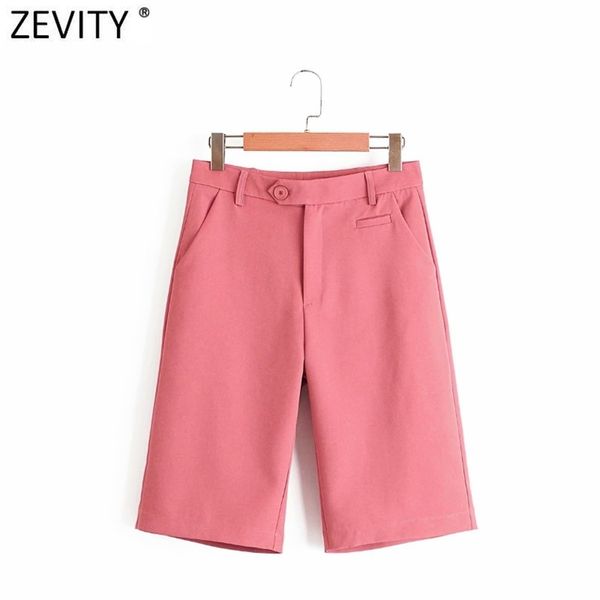 women solid color kneeth length pants office ladies casual pocket straight trousers zipper chic pantalones mujer p898 210420, White;black
women solid color kneeth length pants office ladies casual pocket straight trousers zipper chic pantalones mujer p898 210420, White;black
