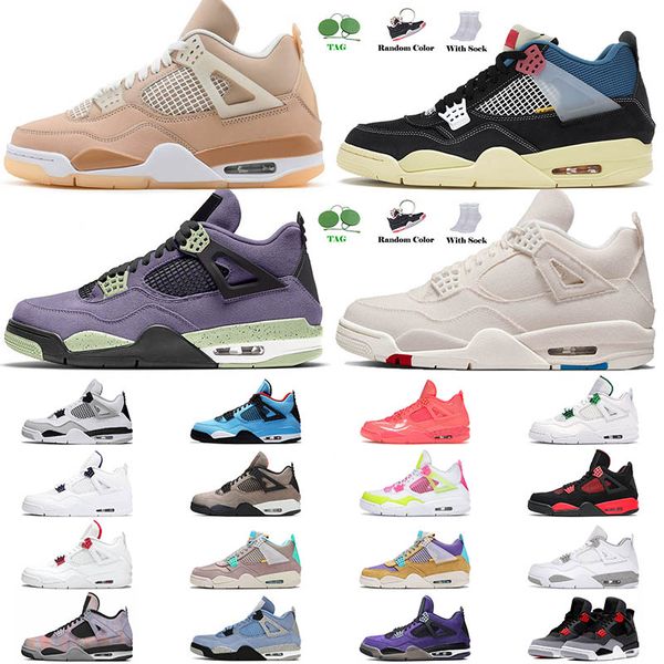 fashion 4 4s basketball shoes mens womens canyon purple black cat guava ice kaws grey taupe haze red thunder royalty sneakers sports trainer, White;red
fashion 4 4s basketball shoes mens womens canyon purple black cat guava ice kaws grey taupe haze red thunder royalty sneakers sports trainer, White;red
