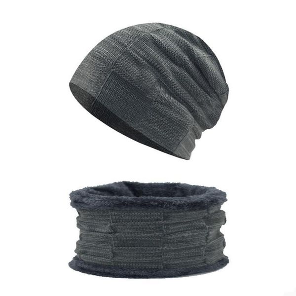 winter knitted hat scarf set for warm thicken fleece beanie solid knit windproof outdoor ski cap ring hats, Black;white
winter knitted hat scarf set for warm thicken fleece beanie solid knit windproof outdoor ski cap ring hats, Black;white