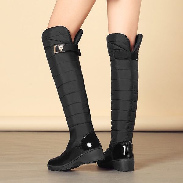 asumer large 35-44 plutonium leather down snow women's shoes thick winter black knee high boots
asumer large 35-44 plutonium leather down snow women's shoes thick winter black knee high boots