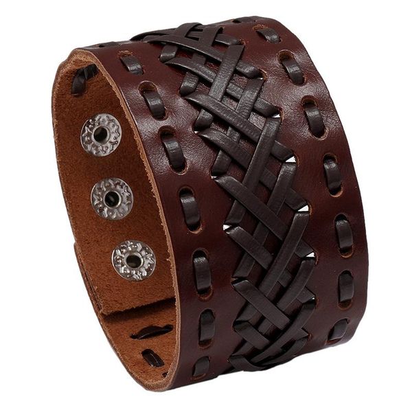 charm bracelets hand casual styles braided simple leather for men wrap bangle party gifts 2021, Golden;silver
charm bracelets hand casual styles braided simple leather for men wrap bangle party gifts 2021, Golden;silver