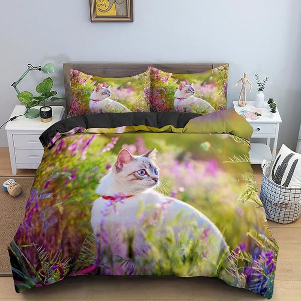 bedding sets 3d animal cute cat set with pillowcase duvet cover twin double full king size comforter 2/3 pcs
bedding sets 3d animal cute cat set with pillowcase duvet cover twin double full king size comforter 2/3 pcs