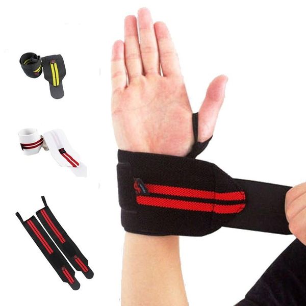 pairs weight lifting wrist support gym sports wristband straps wraps bandage fitness training safety hand band, Black;red
pairs weight lifting wrist support gym sports wristband straps wraps bandage fitness training safety hand band, Black;red