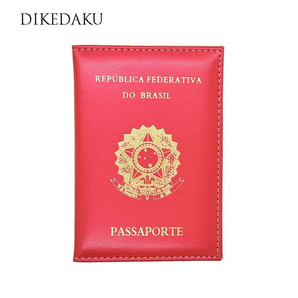 card holders dikedaku brazil national emblem passport cover pink cute girls on the pu leather travel holder protector, Brown;gray
card holders dikedaku brazil national emblem passport cover pink cute girls on the pu leather travel holder protector, Brown;gray