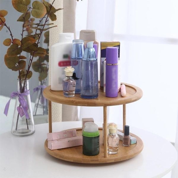 hooks & rails round bamboo turntable cabinet organizer 2 tier spice rack removable spinning tray kitchen multi-purpose wood shelf
hooks & rails round bamboo turntable cabinet organizer 2 tier spice rack removable spinning tray kitchen multi-purpose wood shelf