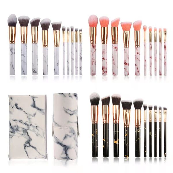 a set of 10 makeup brushes
a set of 10 makeup brushes