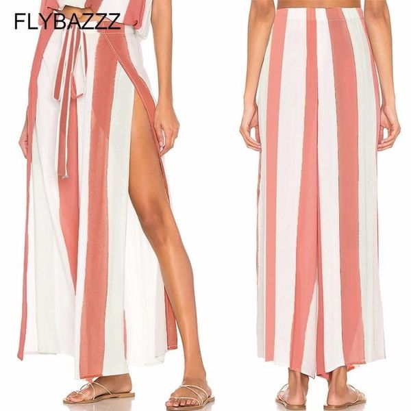 yoga outfits women wide leg pants 2021 summer high split waist loose palazzo striped long trousers beach, White;red
yoga outfits women wide leg pants 2021 summer high split waist loose palazzo striped long trousers beach, White;red