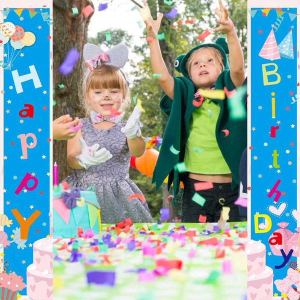 blue happy birthday banner,front door fireplace hall 72" vertical porch sign for kids boys girls party decorat decoration
blue happy birthday banner,front door fireplace hall 72" vertical porch sign for kids boys girls party decorat decoration