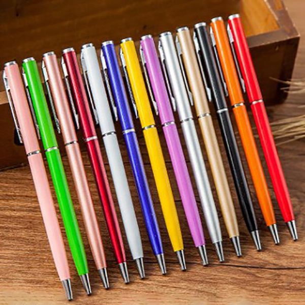 ballpoint pens multicolor metal 0.7mm color ink replaceable refills for school office writing signature supplies stationery gift, Blue;orange
ballpoint pens multicolor metal 0.7mm color ink replaceable refills for school office writing signature supplies stationery gift, Blue;orange