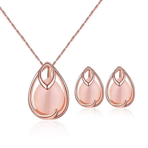 earrings & necklace elegant jewelry set lady pendant love anniversary gift, Silver
earrings & necklace elegant jewelry set lady pendant love anniversary gift, Silver