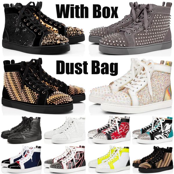 red bottoms designer casual shoes for men women black white glitter grey leather suede mens fashion platform spikes trainers sneakers top
red bottoms designer casual shoes for men women black white glitter grey leather suede mens fashion platform spikes trainers sneakers top