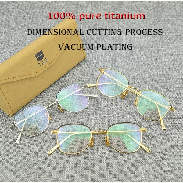 ultra-light pure titanium material retro frame male and female common optical glasses ht0213 prescription myopia fashion sunglasses frames, Black
ultra-light pure titanium material retro frame male and female common optical glasses ht0213 prescription myopia fashion sunglasses frames, Black