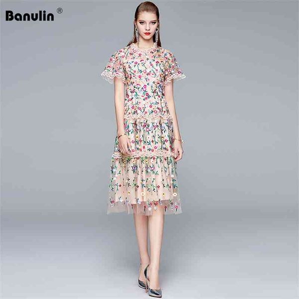 banulin women runway designer luxury embroidery mesh dress festa elegant wedding party robe femme lace vestidos 210603, Black;gray
banulin women runway designer luxury embroidery mesh dress festa elegant wedding party robe femme lace vestidos 210603, Black;gray